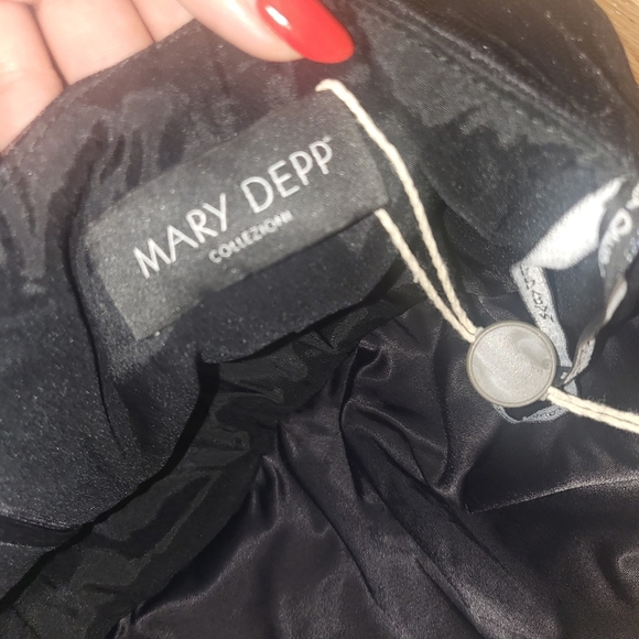 4. NWT MARY DEPP MADE IN ITALY CORSET STYLE TULLE OVERLAY DRESS SIZE IT 40 / S - Picture 5 of 8